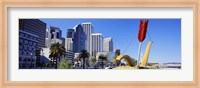 USA, California, San Francisco, Claes Oldenburg sculpture Fine Art Print