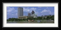 Columbus, Ohio on a Cloudy day Fine Art Print