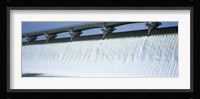 USA, Ohio, Columbus, Big Walnut Creek, Low angle view of a Dam Fine Art Print