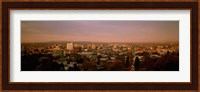 USA, Washington, Spokane, Cliff Park, High angle view of buildings in a city Fine Art Print