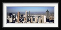 Aerial view of Atlanta, Georgia Fine Art Print