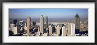 Aerial view of Atlanta, Georgia Fine Art Print