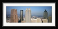 Skyscrapers in a city, Atlanta, Georgia, USA Fine Art Print