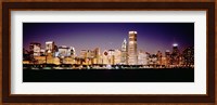 Chicago Lights at Night Fine Art Print