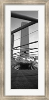 Low angle view of a metal structure, Pritzker Pavilion, Millennium Park, Chicago, Illinois, USA Fine Art Print