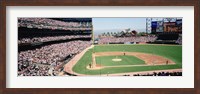 High angle view of a stadium, Pac Bell Stadium, San Francisco, California Fine Art Print