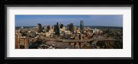 Aerial view of a city, Dallas, Texas, USA Fine Art Print