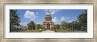 Facade of a government building, Texas State Capitol, Austin, Texas, USA Fine Art Print
