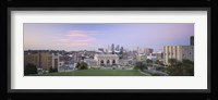 High Angle View Of A City, Kansas City, Missouri, USA Fine Art Print