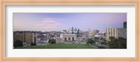 High Angle View Of A City, Kansas City, Missouri, USA Fine Art Print