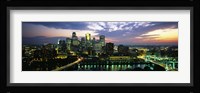 Minneapolis At Dusk, Minnesota Fine Art Print