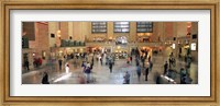 Passengers At A Railroad Station, Grand Central Station, Manhattan, NYC, New York City, New York State, USA Fine Art Print