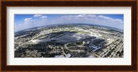 Aerial view of an airport, Midway Airport, Chicago, Illinois, USA Fine Art Print