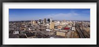 Aerial view of a city, Birmingham, Alabama, USA Fine Art Print