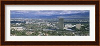 High angle view of a city, Studio City, Los Angeles, California Fine Art Print