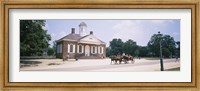 Carriage moving on a road, Colonial Williamsburg, Williamsburg, Virginia, USA Fine Art Print
