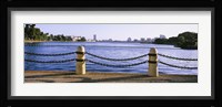 Lake In A City, Lake Merritt, Oakland, California, USA Fine Art Print