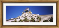Low angle view of a building, Harrah's Hotel, Las Vegas, Nevada, USA Fine Art Print