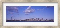 City at the waterfront, Boston, Massachusetts, USA Fine Art Print