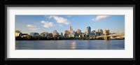 Waterfront Buildings in Cincinnati Fine Art Print