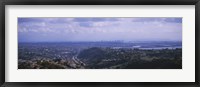 High angle view of a bridge, Coronado Bridge, San Diego, California, USA Fine Art Print