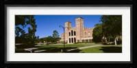 Facade of a building, Royce Hall, City of Los Angeles, California, USA Fine Art Print