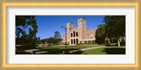 Facade of a building, Royce Hall, City of Los Angeles, California, USA Fine Art Print