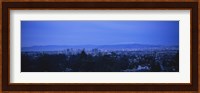 High angle view of buildings in a city, Oakland, California, USA Fine Art Print