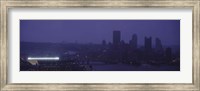 Buildings in a city, Heinz Field, Three Rivers Stadium, Pittsburgh, Pennsylvania, USA Fine Art Print