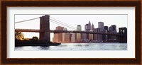 Brooklyn Bridge over the East River Fine Art Print