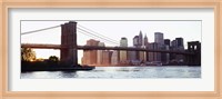 Brooklyn Bridge over the East River Fine Art Print
