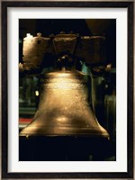 Close-up of a bell, Liberty Bell, Philadelphia, Pennsylvania, USA Fine Art Print