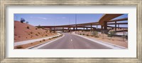 Road passing through a landscape, Phoenix, Arizona, USA Fine Art Print