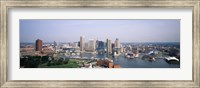 Skyscrapers in a city, Baltimore, Maryland Fine Art Print