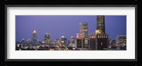 Buildings in a city, Atlanta, Georgia Fine Art Print