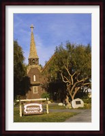 Low angle view of a church, The Little Church of the West, Las Vegas, Nevada, USA Fine Art Print