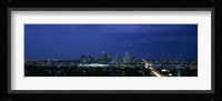 High angle view of a city, Denver, Colorado Fine Art Print