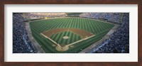 High angle view of spectators in a stadium, U.S. Cellular Field, Chicago White Sox, Chicago, Illinois, USA Fine Art Print