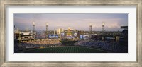High angle view of spectators in a stadium, U.S. Cellular Field, Chicago, Illinois, USA Fine Art Print