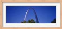 Gateway Arch against a blue sky, St. Louis, Missouri Fine Art Print