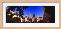 Buildings in a city, Telegraph Hill, Transamerica Pyramid, San Francisco, California, USA Fine Art Print