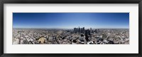 360 degree view of a city, City Of Los Angeles, Los Angeles County, California, USA Fine Art Print