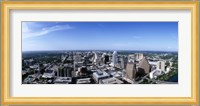 High angle view of a city, Austin, Texas, USA Fine Art Print