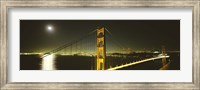 Golden Gate Bridge at Night, San Francisco, California, USA Fine Art Print