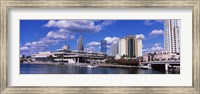Buildings at the coast, Tampa, Hillsborough County, Florida, USA Fine Art Print