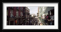 Group of people participating in a parade, Mardi Gras, New Orleans, Louisiana, USA Fine Art Print
