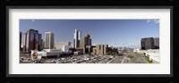 Skyscrapers in a city, Phoenix, Maricopa County, Arizona, USA Fine Art Print