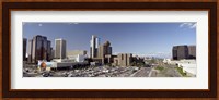 Skyscrapers in a city, Phoenix, Maricopa County, Arizona, USA Fine Art Print