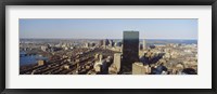 Aerial View of Boston, Massachusetts Fine Art Print