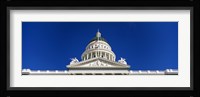 Dome of California State Capitol Building, Sacramento, California Fine Art Print